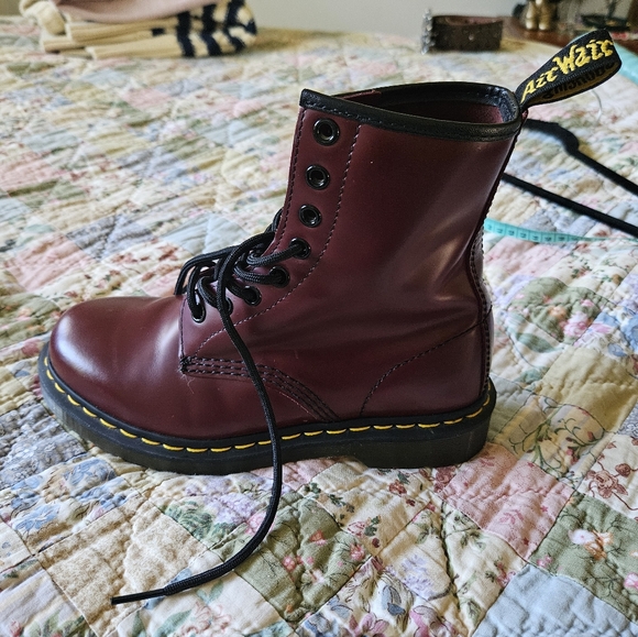 Dr. Marten 1460 Smooth Leather Boots Size US 5, EUR 37 - Picture 8 of 11